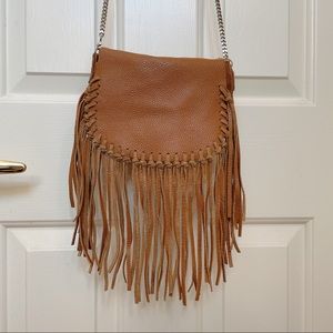 Combio leather cross bag